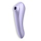 SATISFYER DUAL PLEASURE VIBRATOR WITH APP LILAC