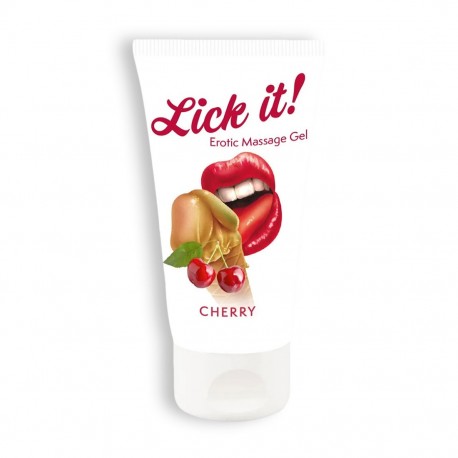 LUBRICANTE BESABLE LICK-IT CEREZA 50ML