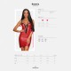 OBSESSIVE REDELLA DRESS RED