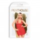 PENTHOUSE BEDTIME STORY BABYDOLL AND THONG RED