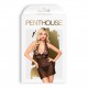 PENTHOUSE SWEET & SPICY CHEMISE AND THONG BLACK