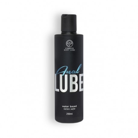 LUBRIFICANTE ANAL À BASE DE ÁGUA ANAL LUBE COBECO 250ML