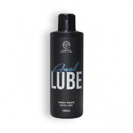 LUBRIFICANTE ANAL À BASE DE ÁGUA ANAL LUBE COBECO 1000ML