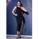 VESTIDO E TANGA CR-4441 PRETO