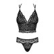 OBSESSIVE GIULLY SET BLACK