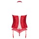 OBSESSIVE FLAMERIA CORSET AND THONG