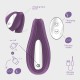 VIBRADOR RECARGABLE CON MANDO PLEASURISER Y REGALO DE LUBRICANTE A BASE DE AGUA CRUSHIOUS