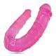 DEEP DIVER DILDO DOBLE CON LUBRICANTE ANAL 50ML CRUSHIOUS ROSA