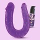 DEEP DIVER DILDO DUPLO COM LUBRIFICANTE ANAL 50ML CRUSHIOUS ROXO