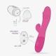 CRUSHIOUS BLOSSOMS RECHARGEABLE RABBIT VIBRATOR HOT PINK WITH WATERBASED LUBRICANT INCLUDED