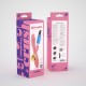 VIBRADOR RECARGABLE CON ESTIMULADOR DE CLÍTORIS BLOSSOMS ROSA PASTEL Y LUBRICANTE DE BASE AGUA INCLUIDO CRUSHIOUS