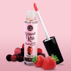 LIP GLOSS DE CHICLE DE FRESA VIBRANT KISS 6GR