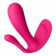 ESTIMULADOR DO PONTO-G E ANAL TOP SECRET + COM APP SATISFYER ROSA