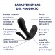 ESTIMULADOR DO PONTO-G E ANAL TOP SECRET + COM APP SATISFYER PRETO