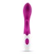 VIBRADOR CON ESTIMULADOR DE CLÍTORIS CHERIE Y LUBRICANTE DE BASE AGUA INCLUIDO CRUSHIOUS