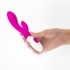 VIBRADOR CON ESTIMULADOR DE CLÍTORIS CHERIE Y LUBRICANTE DE BASE AGUA INCLUIDO CRUSHIOUS