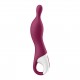 SATISFYER A-MAZING 1 G-SPOT STIMULATOR BURGUNDY