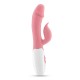 VIBRADOR CON ESTIMULADOR DE CLÍTORIS MOCHI ROSA Y LUBRICANTE DE BASE AGUA INCLUIDO CRUSHIOUS