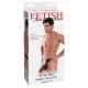 FETISH FANTASY SERIES 8'' MR. BIG HOLLOW STRAP-ON BLACK