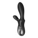 VIBRADOR HEAT CLIMAX + CON APP SATISFYER NEGRO