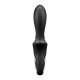 VIBRADOR HEAT CLIMAX + CON APP SATISFYER NEGRO