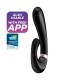 VIBRADOR HEAT WAVE CON APP SATISFYER NEGRO