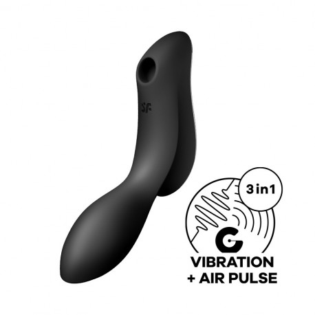 VIBRADOR CURVY TRINITY 2 SATISFYER PRETO