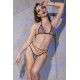 CONJUNTO DE BIKINI CR-4489 LEOPARDO