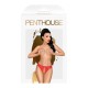 PENTHOUSE NAUGHTY VALENTINE CROTCHLESS PANTIES RED