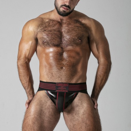 LOCKER GEAR LOOK AT HARDER JOCKSTRAP RED