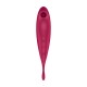 VIBRADOR TWIRLING PRO SATISFYER CON APLICACIÓN CONNECT ROJO