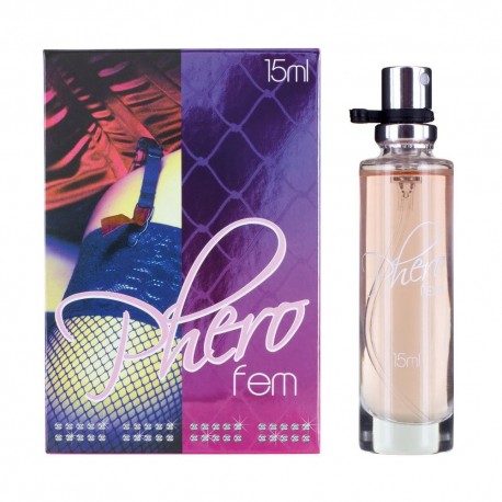 PERFUME CON FEROMONAS PARA MUJER PHEROFEM 15ML