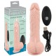 VIBRATEUR RÉALISTE AVEC POUSSÉE ET TÉLÉCOMMANDE SANS FIL MEDICAL SILICONE RC VIBRATOR YOU2TOYS