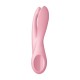 SATISFYER THREESOME 1 VIBRATOR PINK