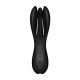 VIBRADOR THREESOME 2 PRETO SATISFYER