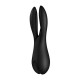 VIBRADOR THREESOME 2 PRETO SATISFYER