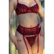 CONJUNTO CR-4607 ROJO CHILIROSE