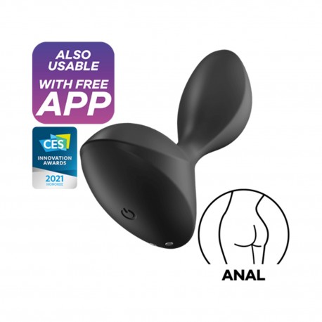 ANAL PLUG SWEET SEAL NOIR SATISFYER