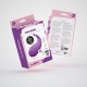 CRUSHIOUS COCOON RECHARGEABLE VIBRATING EGG WITH WIRELESS REMOTE CONTROL PURPLE