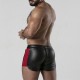 SHORTS OUVRANTS 2 WAY ZIPPER CONTRAST SHORT ROUGE LOCKER GEAR