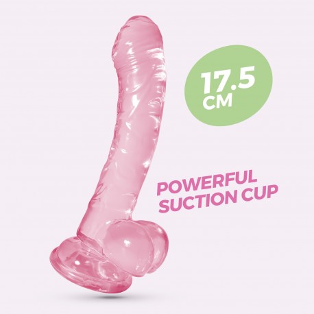 HUDINI DILDO ANAL JELLY ROSA CRUSHIOUS