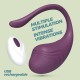 CRUSHIOUS TAMAGO RECHARGEABLE VIBRATING EGG WITH REMOTE PURPLE