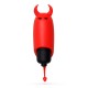 O-PET DIABLO CON BALA DE 10 VIBRACIONES ROJO CRUSHIOUS