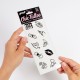 LOT DE 10 TATOUAGES TEMPORAIRES - CANDY COLLECTION CHIC TATTOO SECRET PLAY