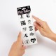 SET DE 10 TATTOOS TEMPORALES - KINKY COLLECTION CHIC TATTOO SECRET PLAY