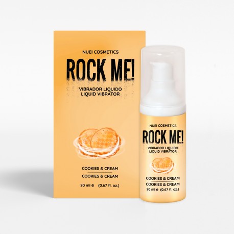 ROCK ME ! VIBRATEUR LIQUIDE BISCUITS & CRÈME 20 ML NUEI