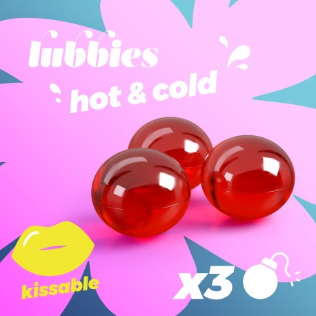 LUBBIES BOLINHAS DE ÓLEO QUENTE & FRIO CRUSHIOUS