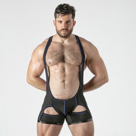 SINGLET LOCKER GEAR BLEU