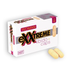 CÁPSULAS ESTIMULANTES EXXTREME LIBIDO+ CAPS PARA MUJERES 2 CÁPSULAS