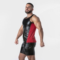 DÉBARDEUR RUB IT TANKTOP LOCKER GEAR ROUGE